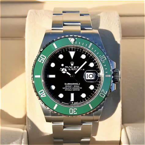 rolex green used submariner authentic|rolex green submariner for sale.